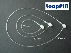 Sicherheitsfäden LoopPin - PP 125mm (5'000Stk.)